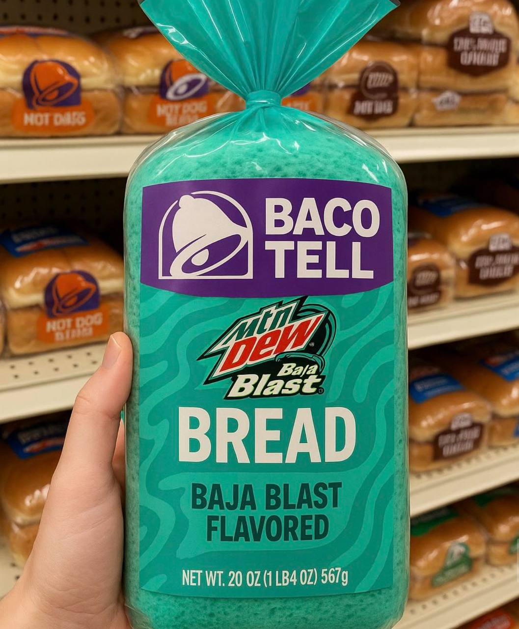 Baja Blast Bread